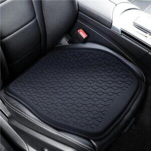 Thin gel seat cushion for car office wheelchair sciatica coccyx pain relief